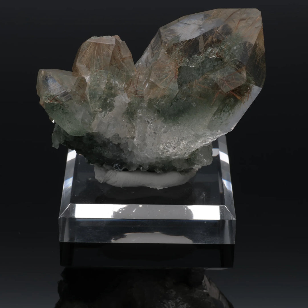 GOLDEN ICE | Rutilated Quartz from the Himalayas | 86 g