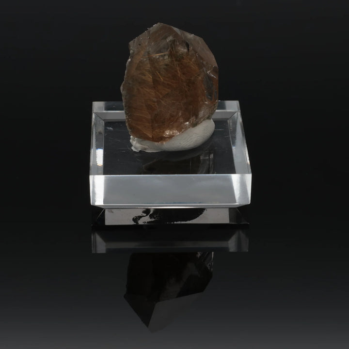 GOLDEN MIST | Rutilated quartz with chlorite from the Himalayas | 22 g