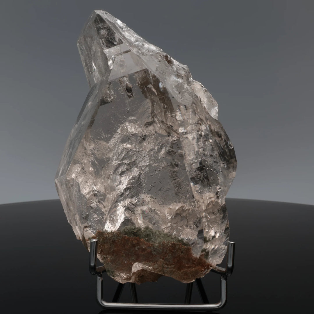 GOLDEN FORTRESS | Rutilated quartz with chlorite from the Himalayas | 622 g