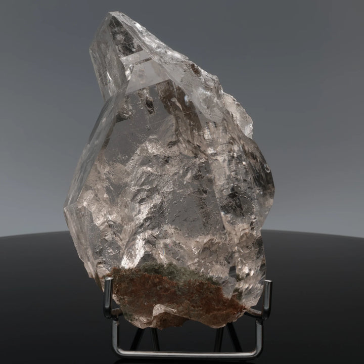 GOLDEN FORTRESS | Rutilated quartz with chlorite from the Himalayas | 622 g