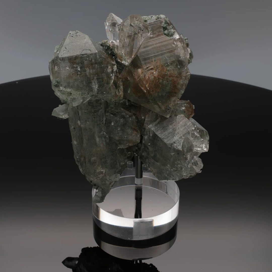 AMBER FOREST | Quartz with rutile and chlorite from the Himalayas | 257 g