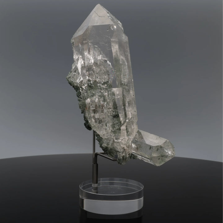 ICE WING | Quartz with chlorite & rutile from the Himalayas | 328 g