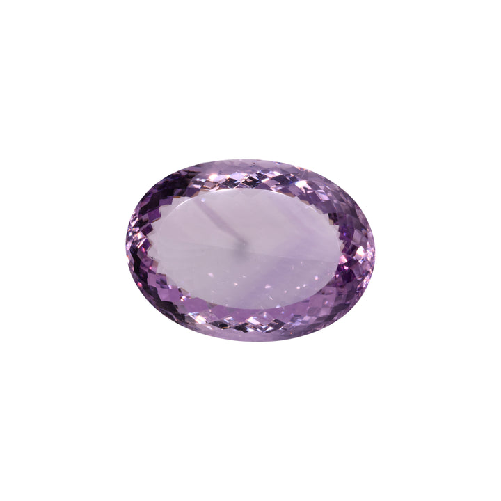 206,46 ct Amethyst „Rose de France“ - Oval Mixed Cut - GBI Zertifikat