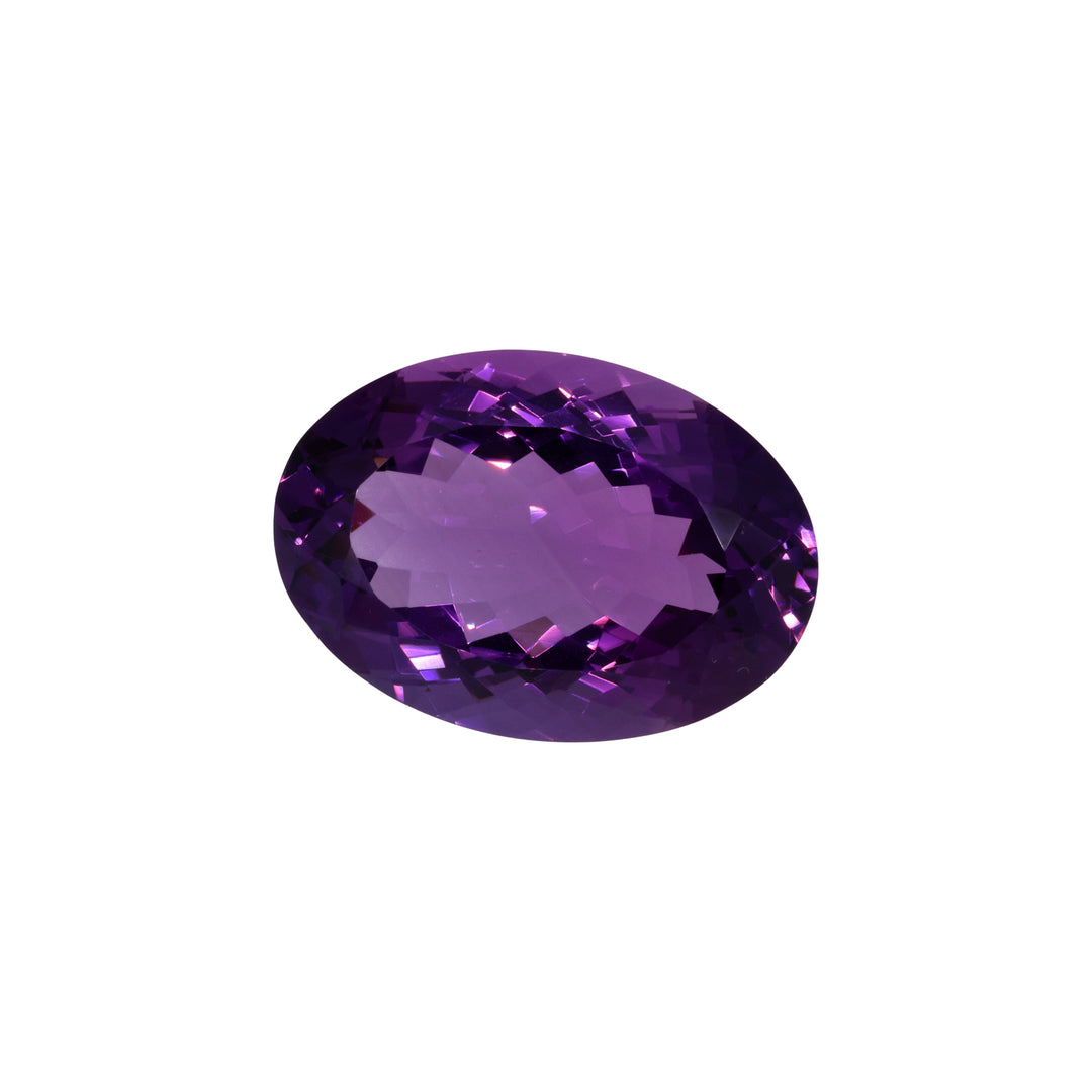 22.16 ct Oval-Cut Amethyst  from Brazil