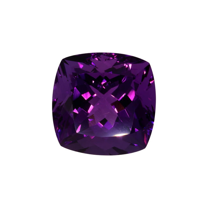 24,6 ct Amethyst – Square Cushion Mixed Cut