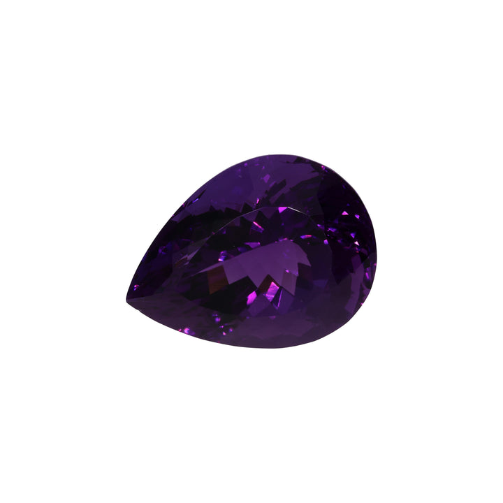29,48 ct Amethyst - Pear Cut from Brasil