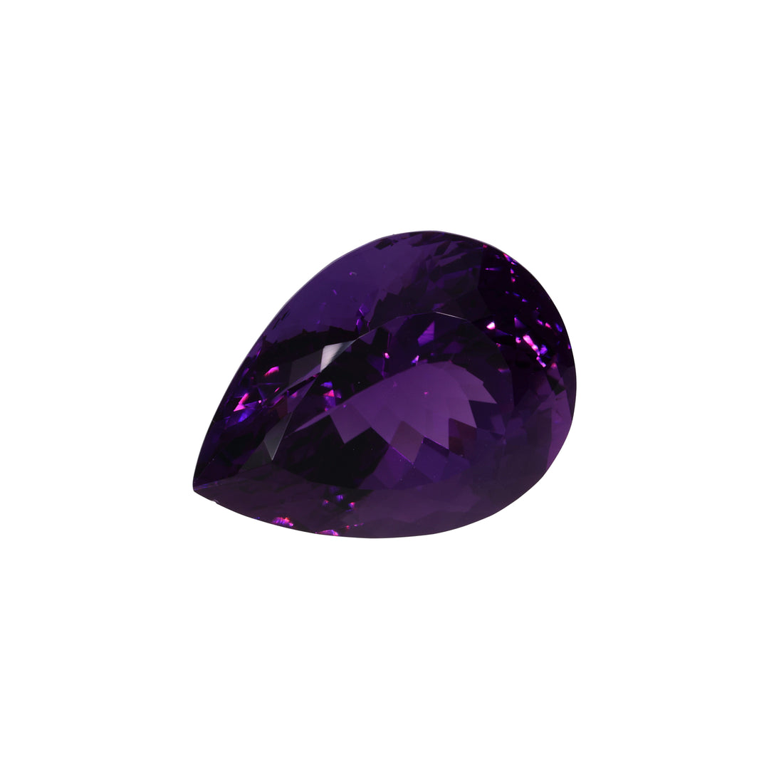 29,48 ct Amethyst - Pear Cut from Brasil