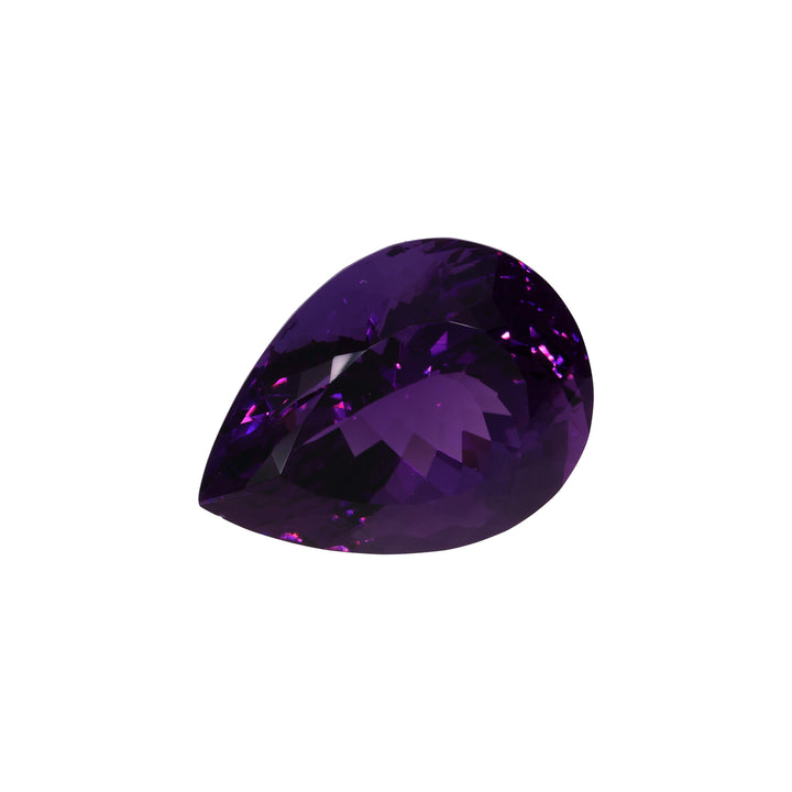 29,48 ct Amethyst - Pear Cut from Brasil