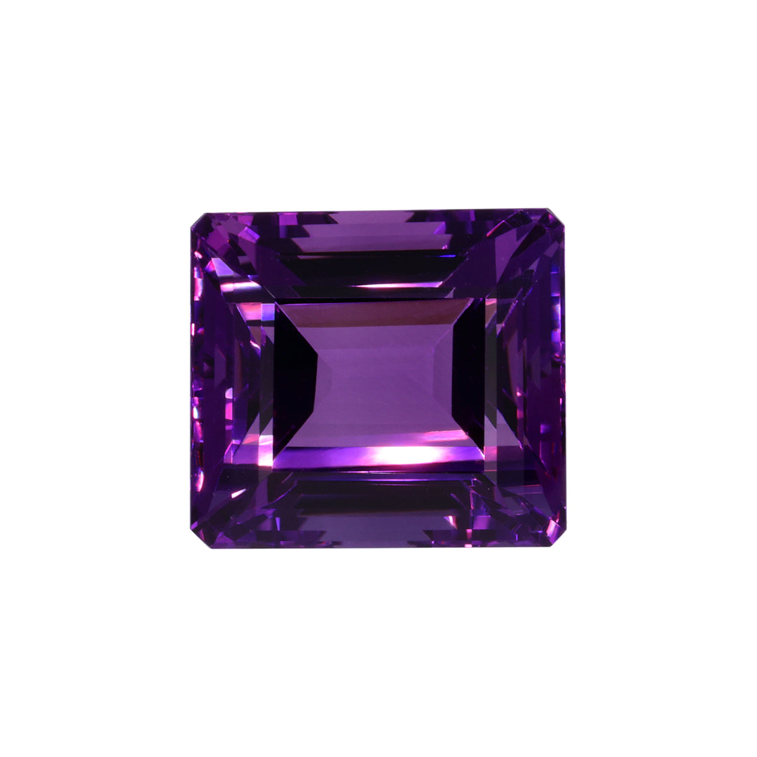 29,65 ct Amethyst - Geometrischer Facettenschliff