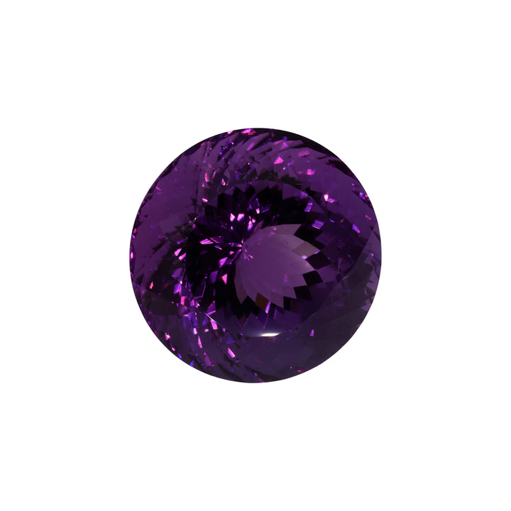 45,99 ct Amethyst - Precision Round Cut