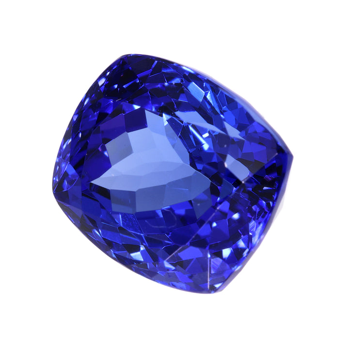 10,89 ct Tanzanite "Electric Monarch" - Deep Violetish Blue