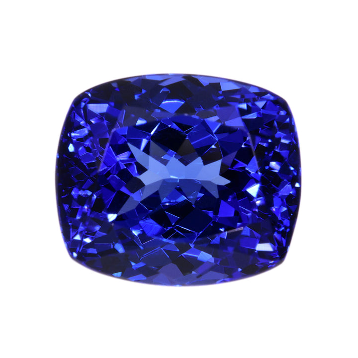 10,89 ct Tanzanite "Electric Monarch" - Deep Violetish Blue