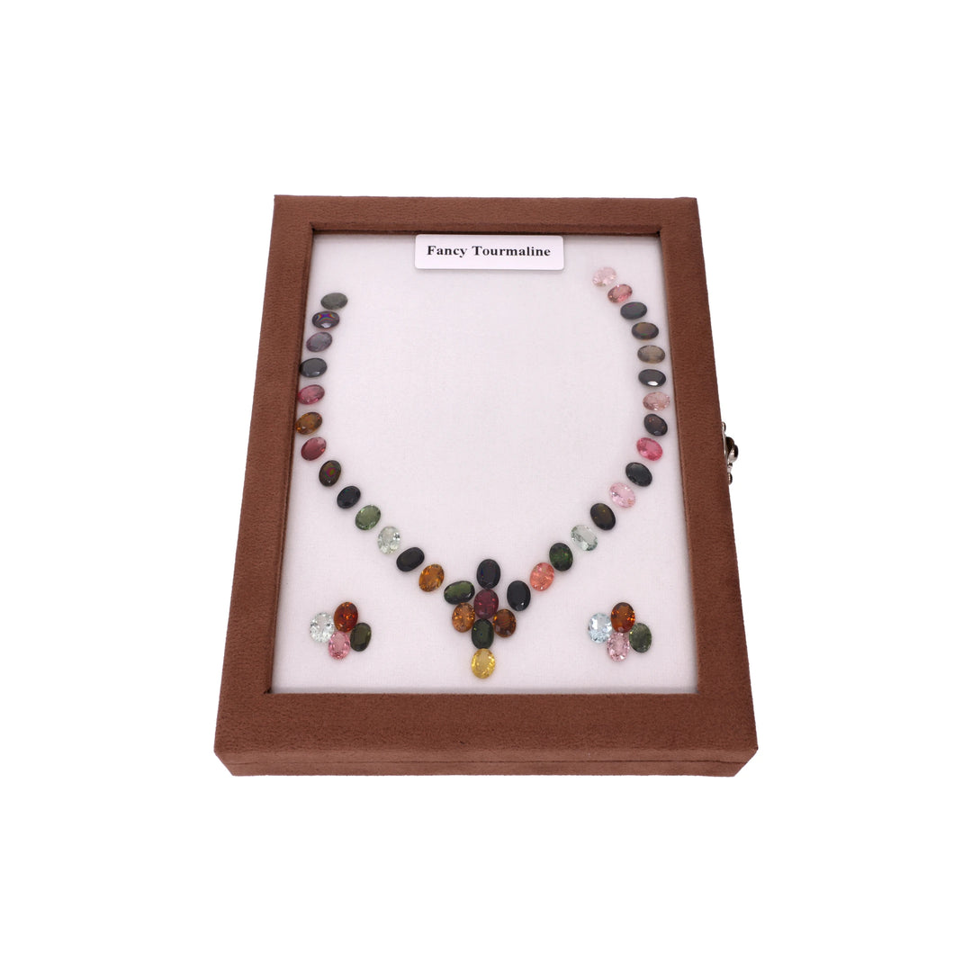 51,39 ct Tourmaline Multicolor Set
