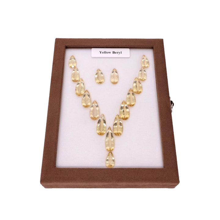 105.21 ct Beryl Set -16 Monumental Statement Gemstones