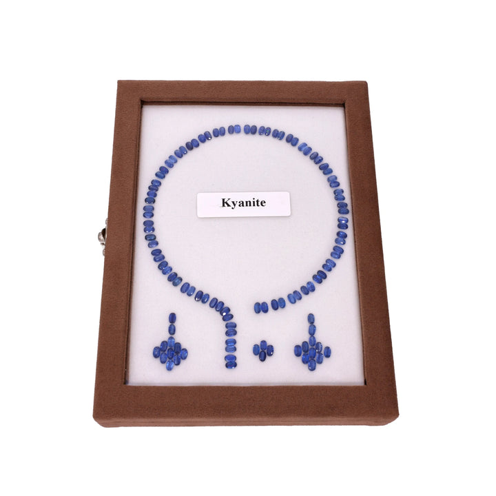37.01 ct Kyanite Set – 109 Oval Cut Gemstones