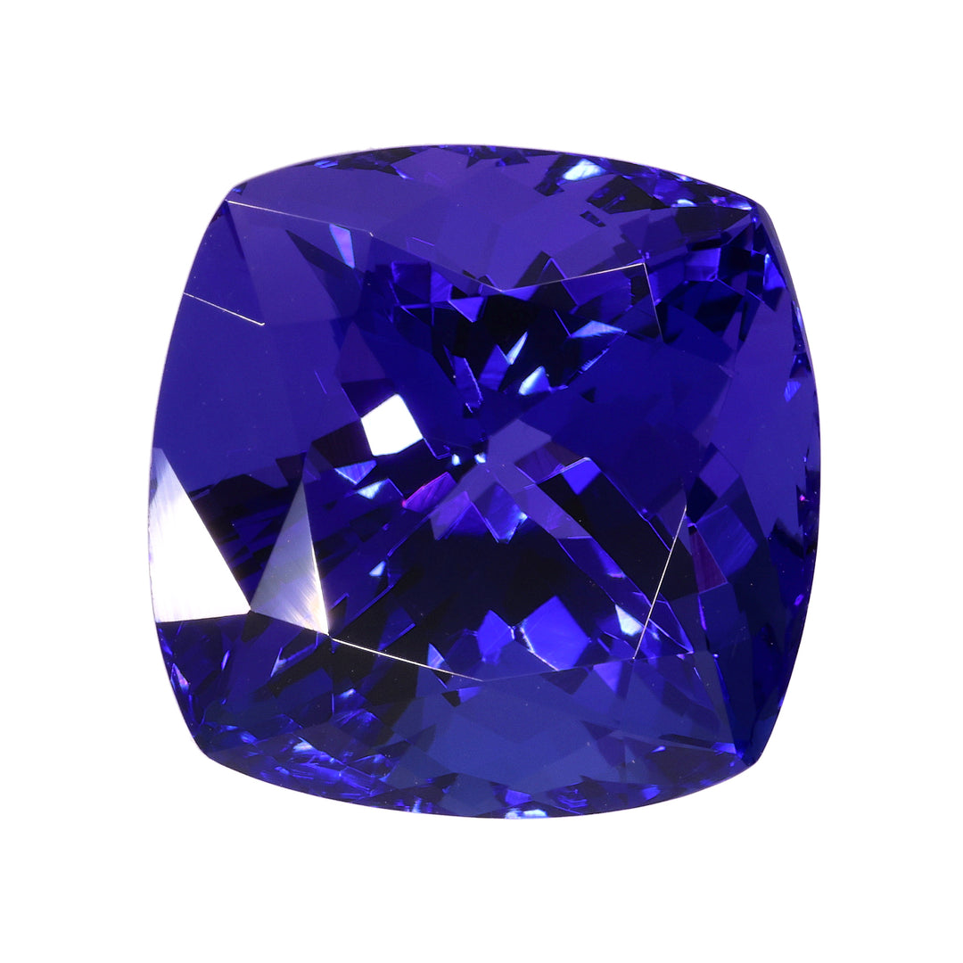 18,09 ct Tansanit "Midnight Aura" - Intensives Violettblau