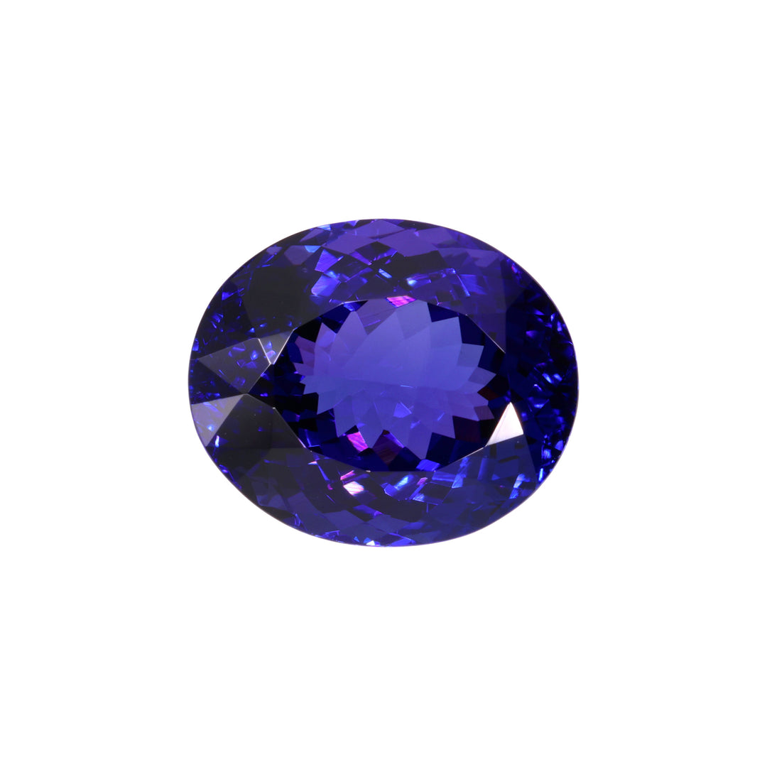 20,02 ct Tanzanite "Blue Mirage" - Intense Violetish Blue