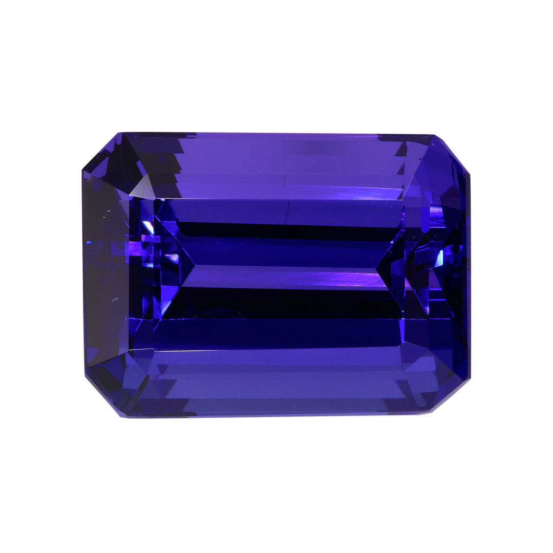 21,96 ct Tanzanite "Imperial Tide" - Intense Violetish Blue