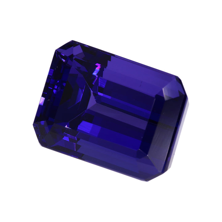 21,96 ct Tanzanite "Imperial Tide" - Intense Violetish Blue