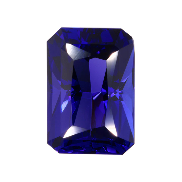 14,77 ct Tansanit "Royal Cipher" - Intensives Blauviolett