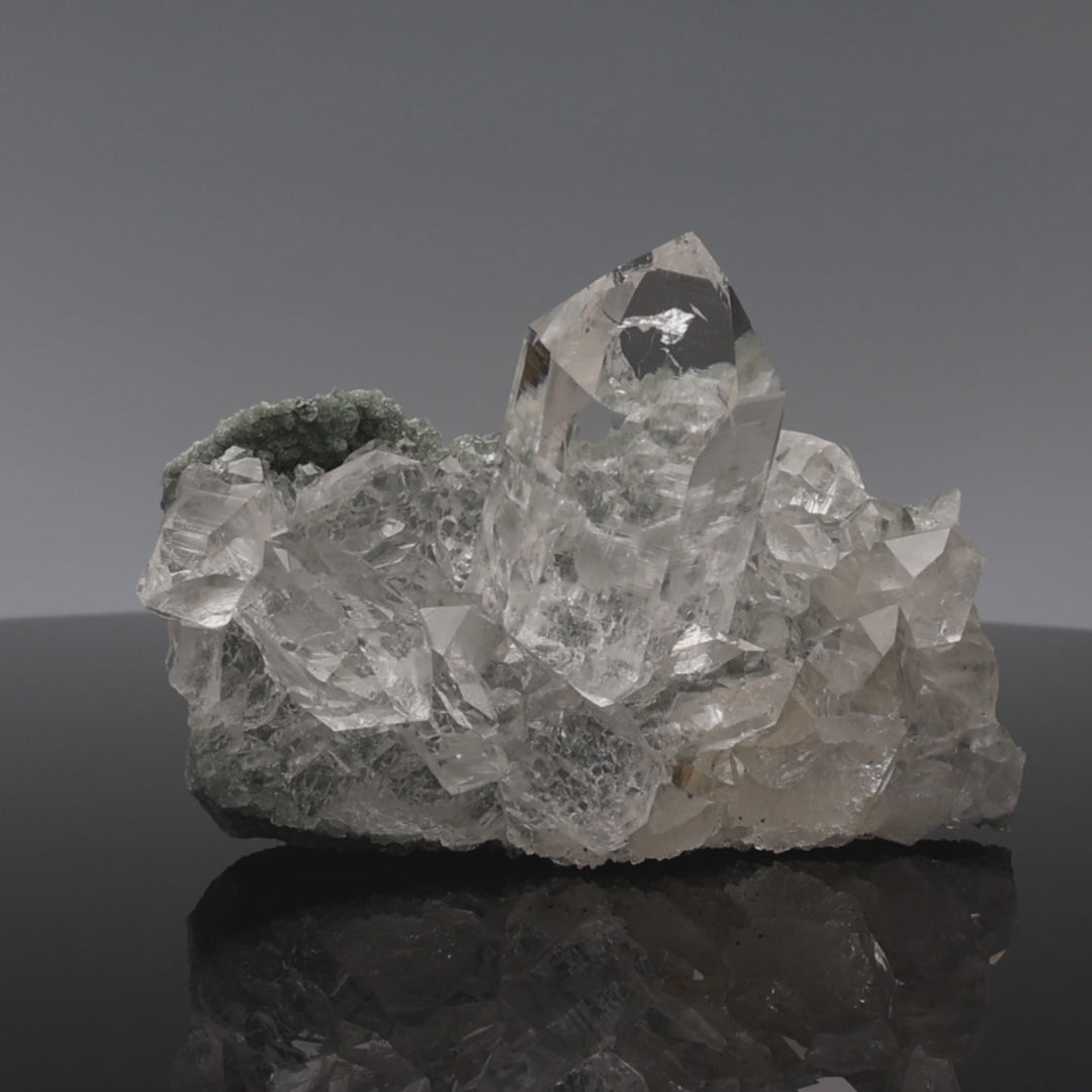 GLACIER CORE | Quartz with chlorite from the Himalayas | 309 g