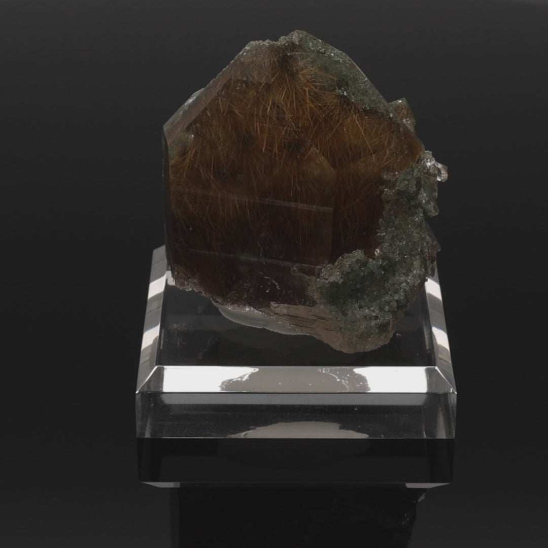 GOLDEN VEIL | Rutilated Quartz from the Himalayas | 86 g
