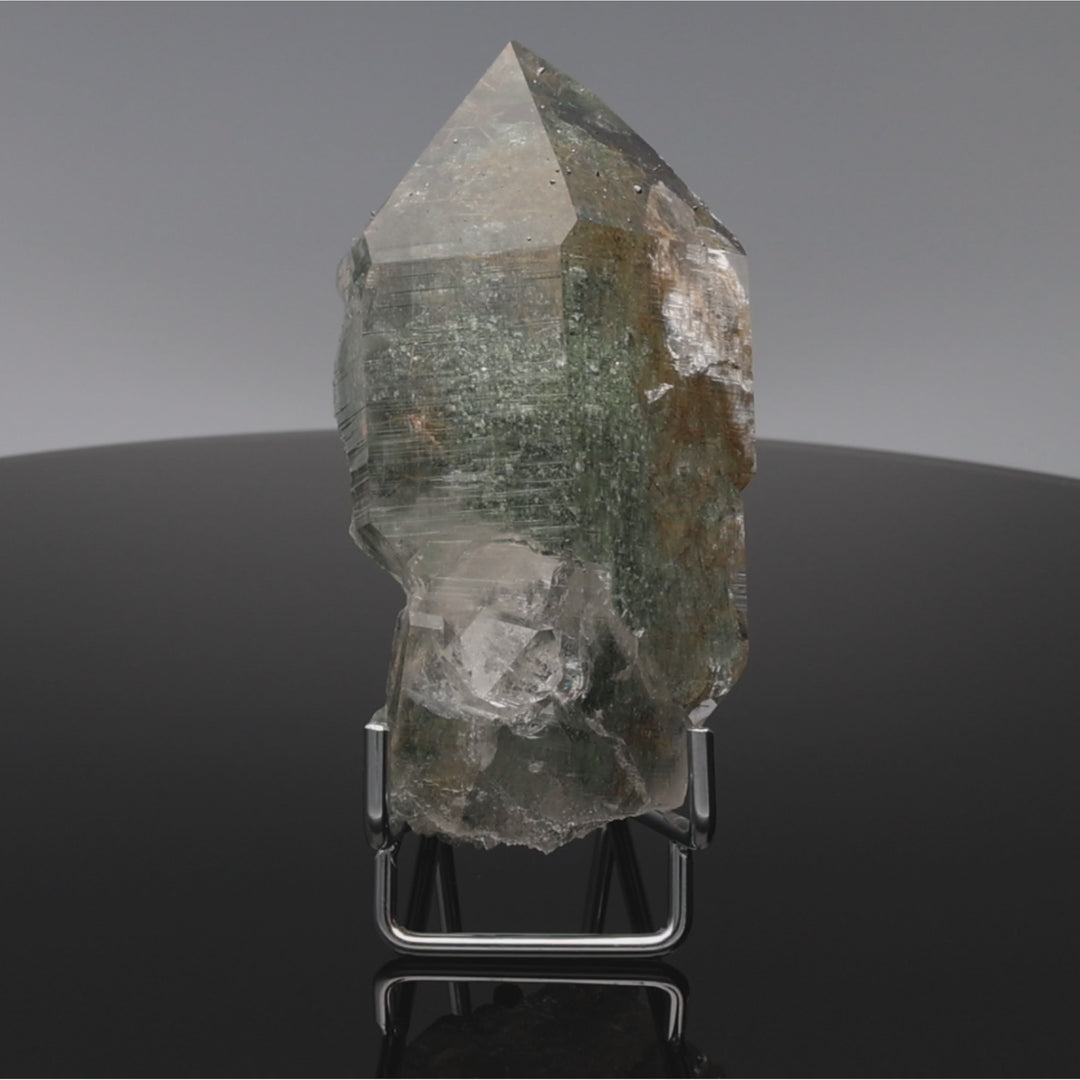 GREEN FIRE | Quartz with chlorite & rutile from the Himalayas | 203 g