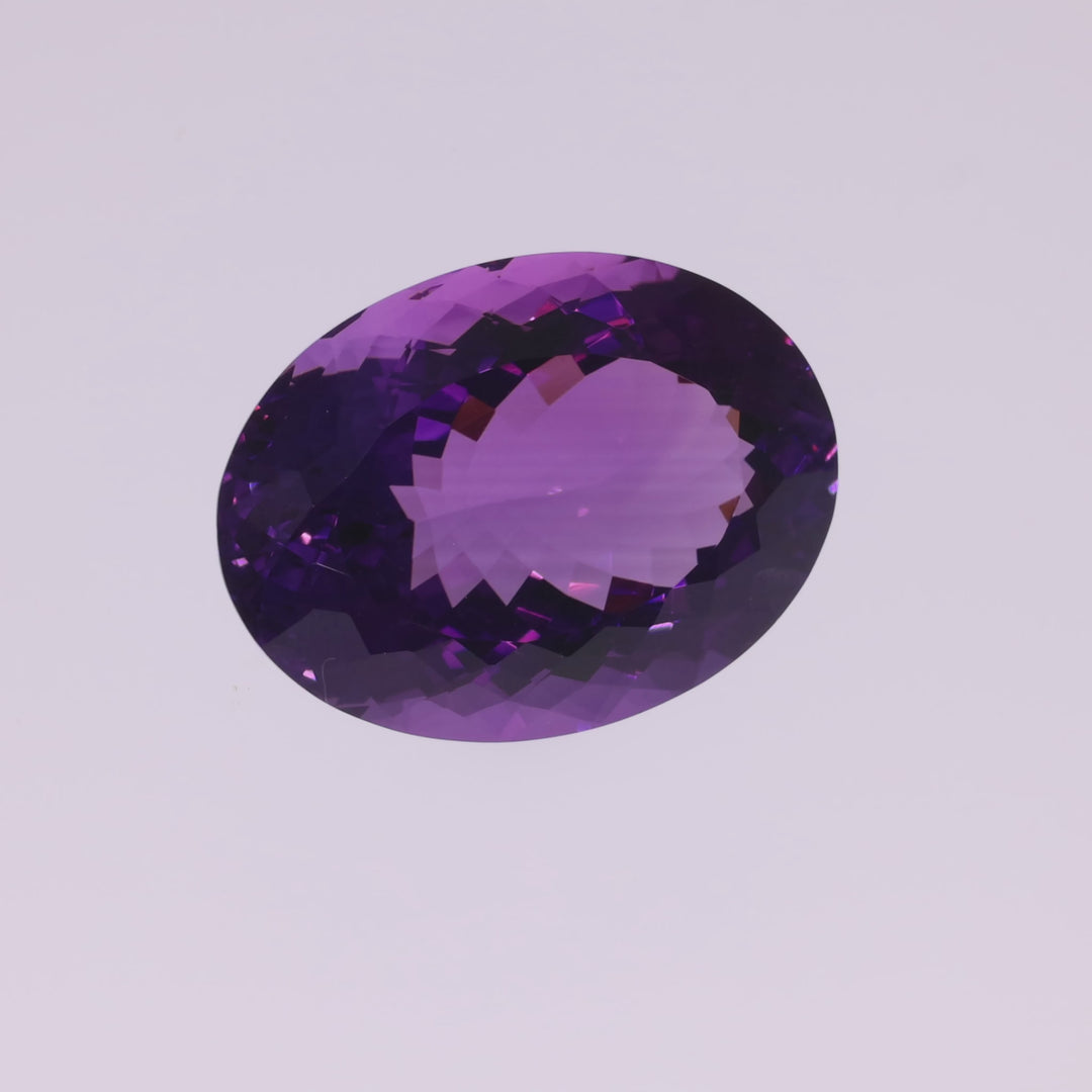 27,45 ct Amethyst - Oval Cut