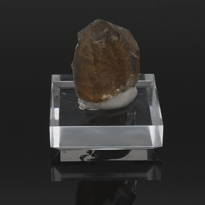 GOLDEN MIST | Rutilated quartz with chlorite from the Himalayas | 22 g