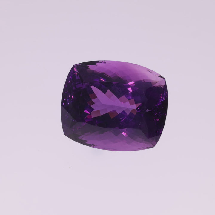 55,13 ct Amethyst - Cushion Cut
