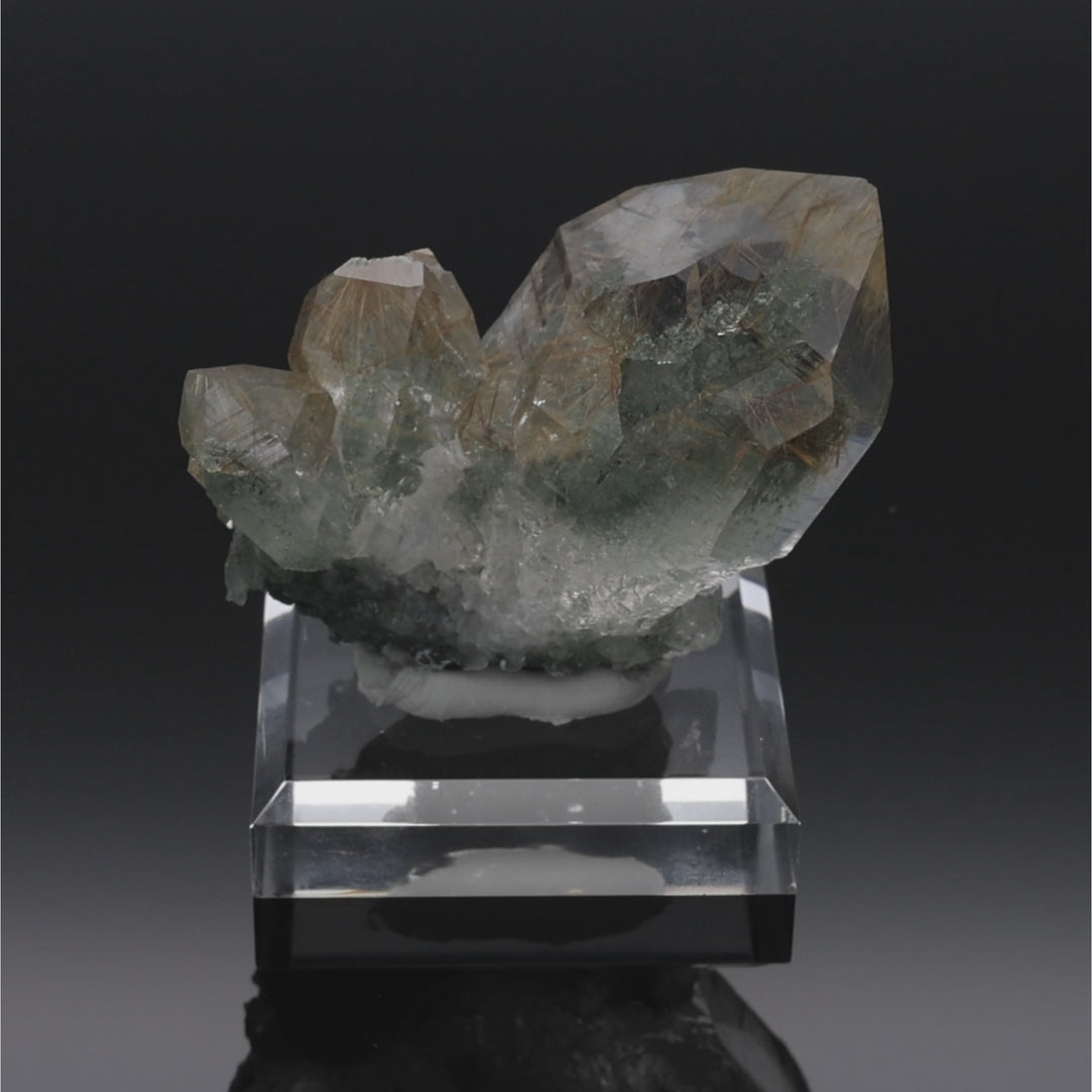 GOLDEN ICE | Rutilated Quartz from the Himalayas | 86 g