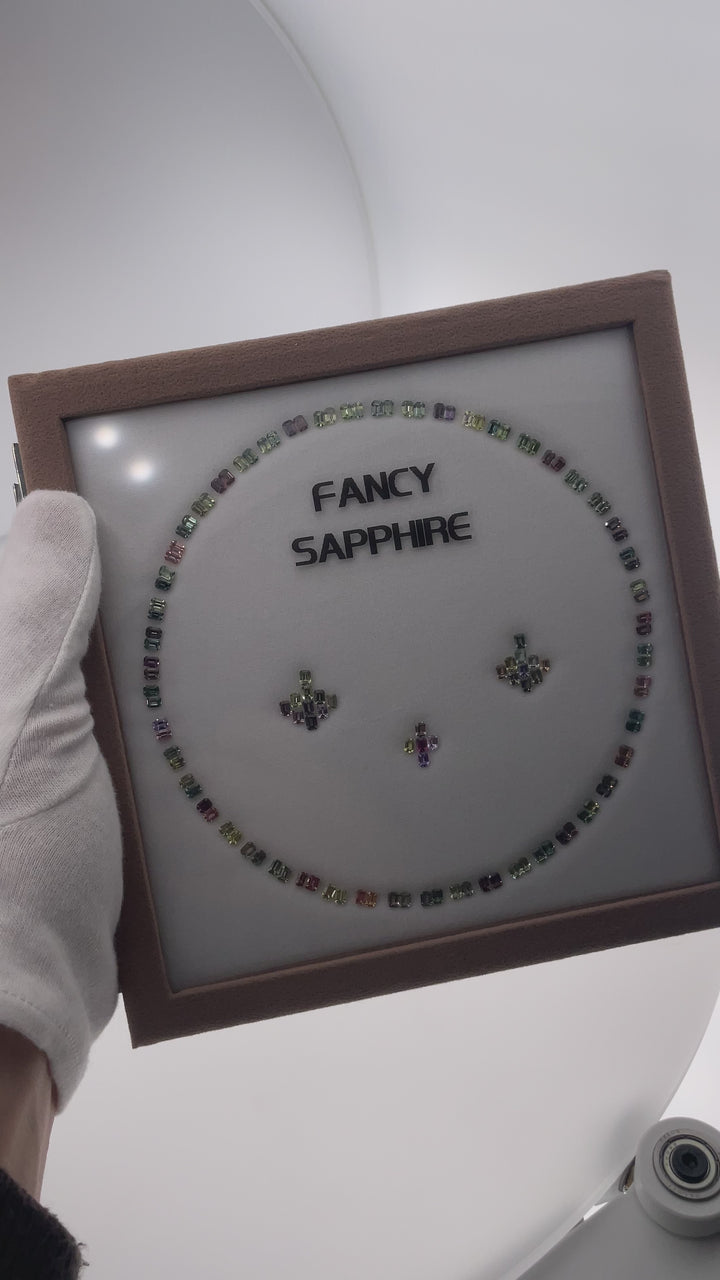 Sapphire Multicolor Set (31,85 ct)