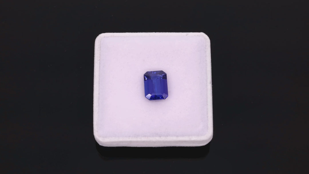 7,30 ct Tanzanite "Imperial Blue"  – Deep Violetish Blue