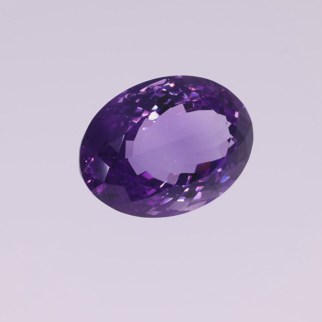 26,73 ct Amethyst - Oval Cut