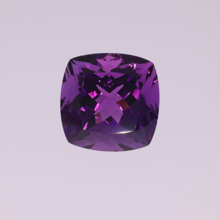 24,6 ct Amethyst – Square Cushion Mixed Cut